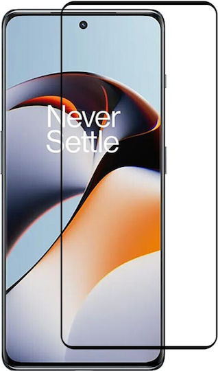 Curved Full Face Tempered Glass Μαύρο (OnePlus 12R)