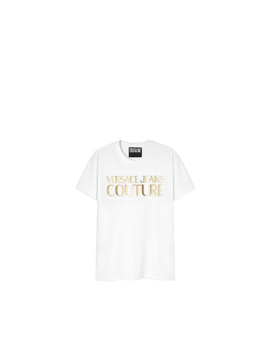 Versace Damen T-Shirt Weiß
