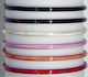 Plastic crown thin pompom in 6 translucent colo...