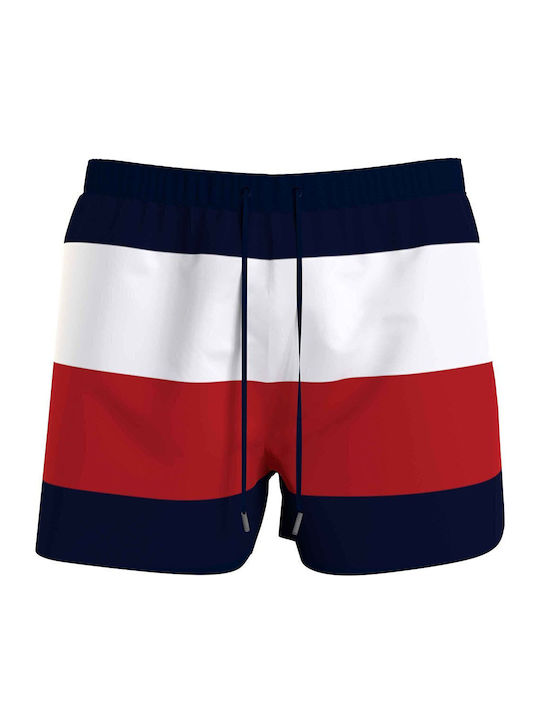 Men's Swimwear Shorts Blue/red/white