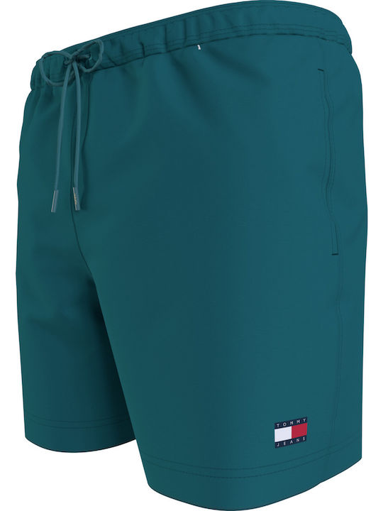 Tommy Hilfiger Ανδρικό Μαγιό Σορτς Πετρόλ