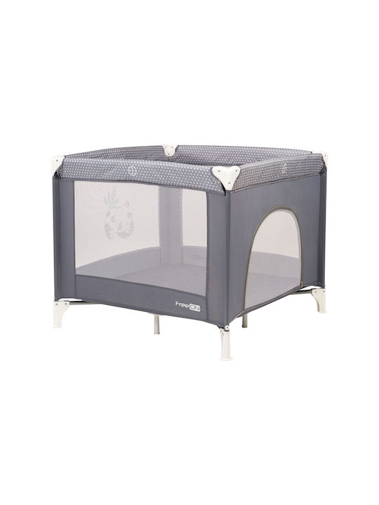 FreeOn Square Playpen Panda 93x93cm