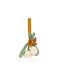 Jellycat Christmas Hanging Ornament With Gold Dust With Beads