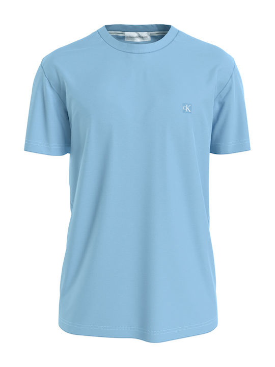 Calvin Klein Tricou pentru bărbați cu mâneci scurte Dusk Blue