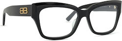 Balenciaga Feminin Plastic Rame ochelari Negru ...