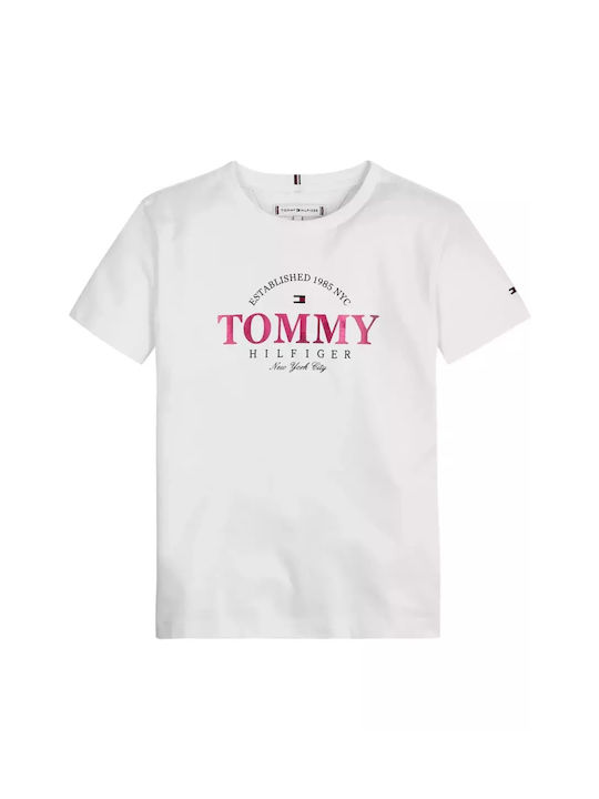 Tommy Hilfiger Tricou pentru copii Alb