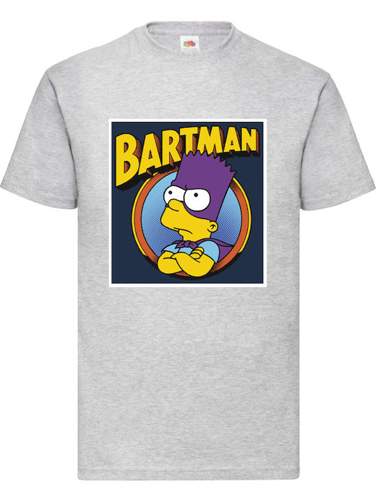 Fruit of the Loom Original T-shirt Γκρι Βαμβακερό
