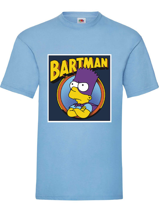 Fruit of the Loom Original T-shirt Μπλε Βαμβακερό