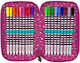 Pencil Case with 3 Compartments