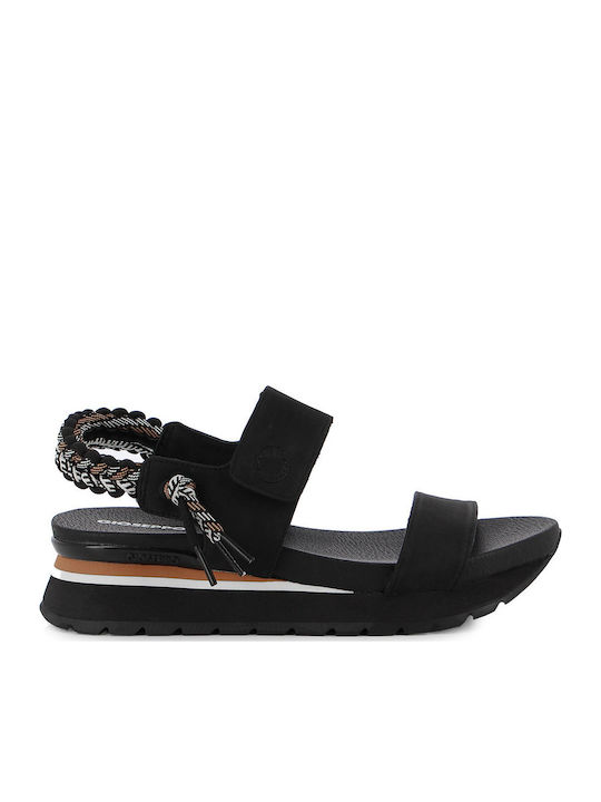Gioseppo Damenplattformen Schwarz -P-NEGRO