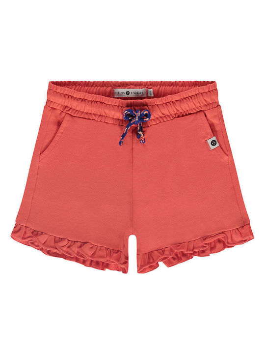 Kinder-Shorts/Bermudas Stoff Orange