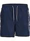 Jack & Jones Kinder Badeanzug Badeshorts Marineblau