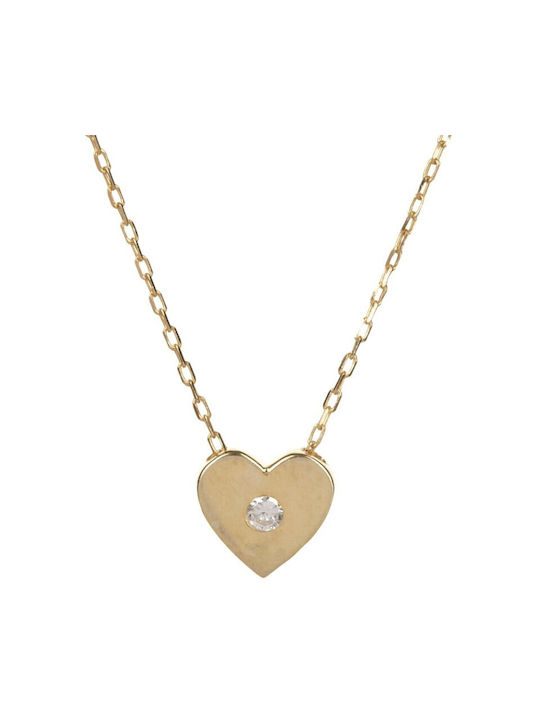 Gold Necklace Fk14060. 9 Carat gold