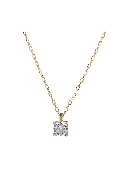 Gold necklace Fk14068. 18 carat