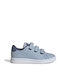 Advantage Cf C Kids Sneakers with Scratch Blue