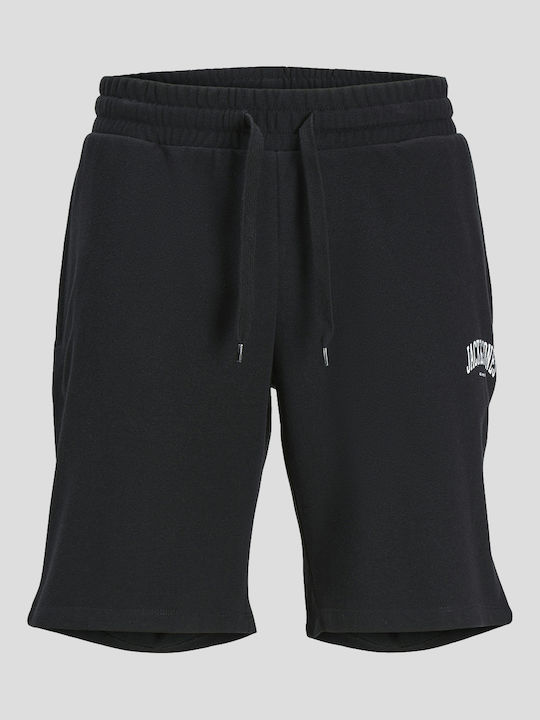 Jack & Jones Pantaloni scurți sport bărbați Negru