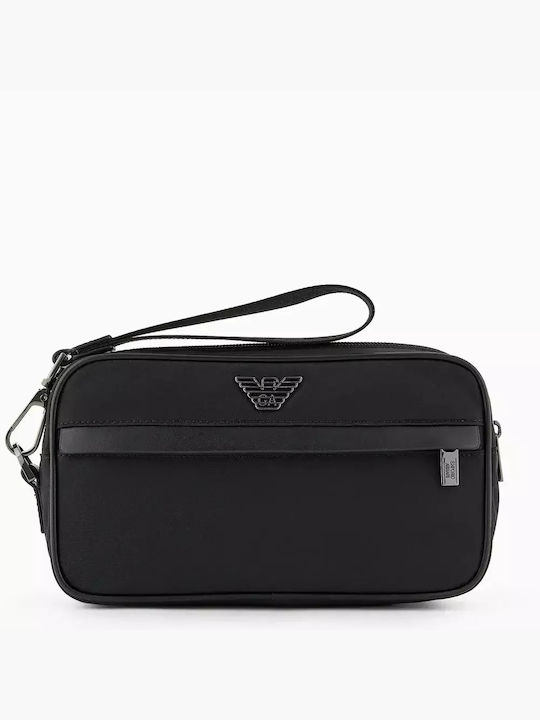 Emporio Armani Toiletry Bag in Black color