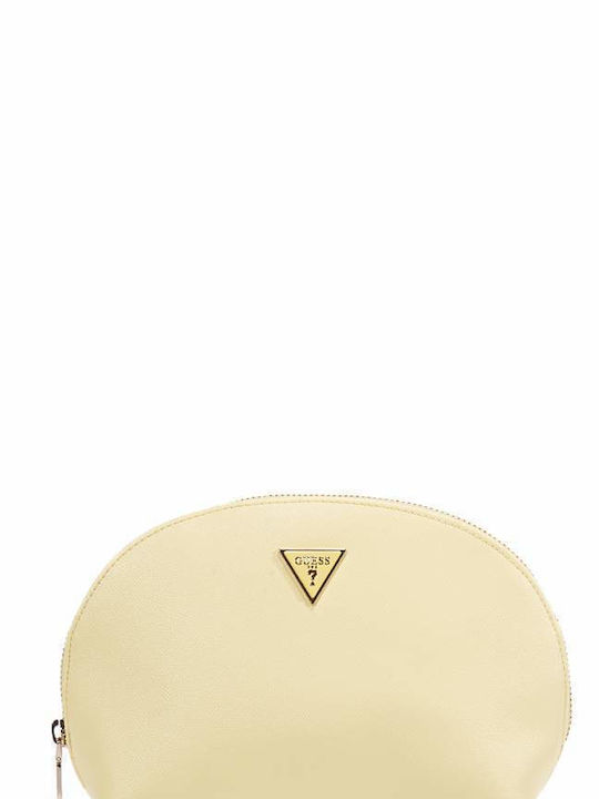 Guess Damen Necessaire Dome in Gelb Farbe