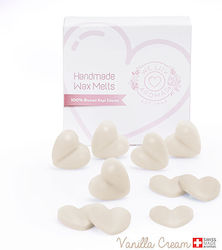 Χειροποίητα Wax Melts Vanilla Cream Απο 100% Φυτικό Κερί Σόγιας 10 Τεμαχίων