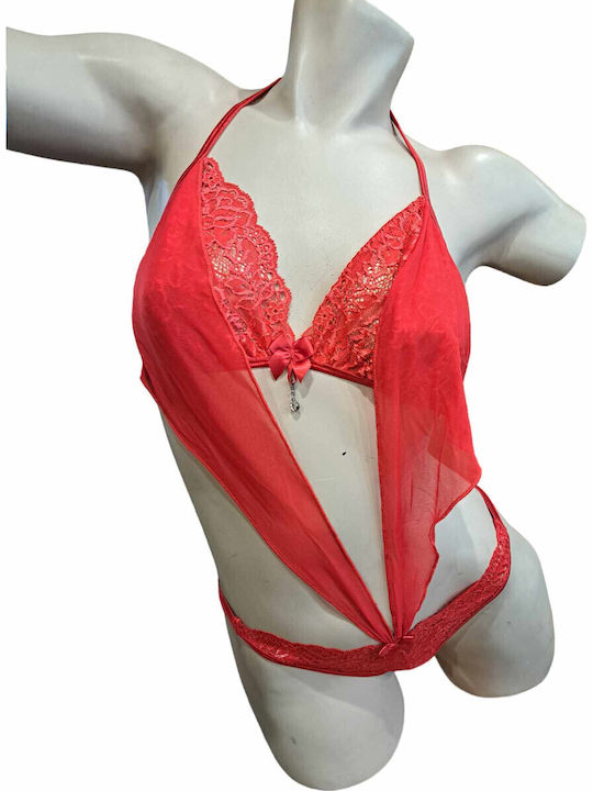 Milena by Paris Sexy Bodysuit Rot