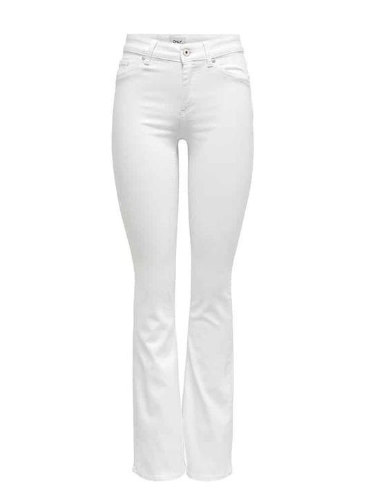 Only Women's Jean Trousers White
