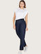 Dama Tesatura Pantaloni Albastru