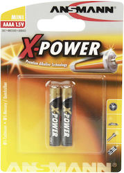 Ansmann X-power Alkaline Batteries AAAA 1.5V 20pcs Ansmann X-power Alkaline Batteries AAAA 1.5V 20pcs