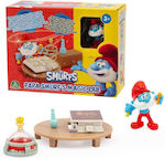 Mini set de jucării Smurfs Smurfs cu figurină și accesorii - Laboratorul magic al lui Papa Smurf (puf18000)