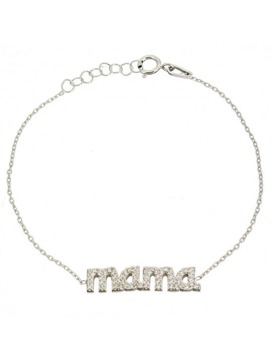 Armband Mama In Silber Ba166