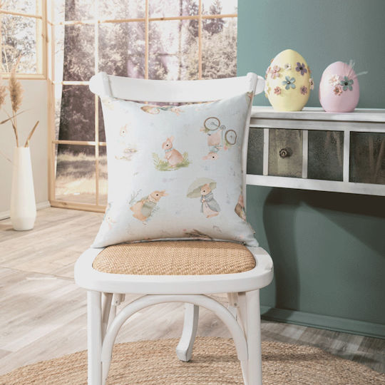 Teoran Pastel Osterdekorationen & Ornamente Polyester Kopfkissenbezug 65x65cm