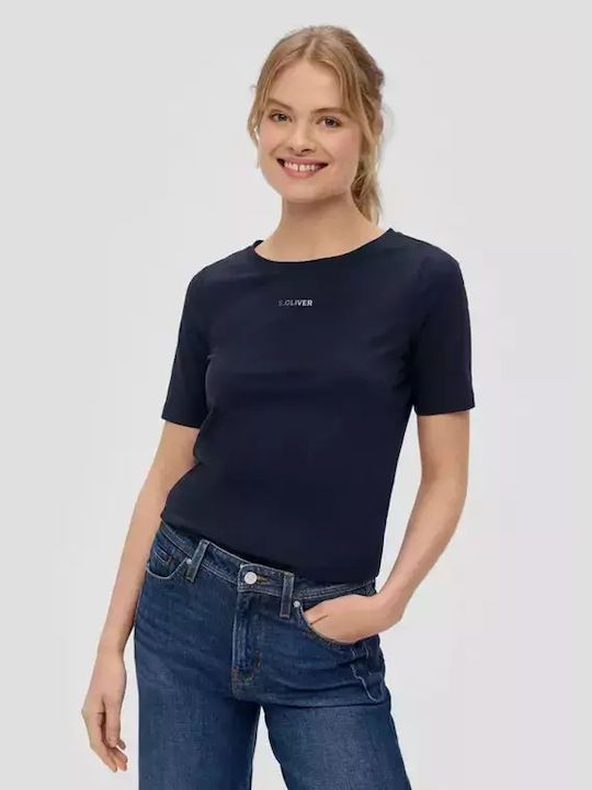 S.Oliver Damen T-shirt Blau