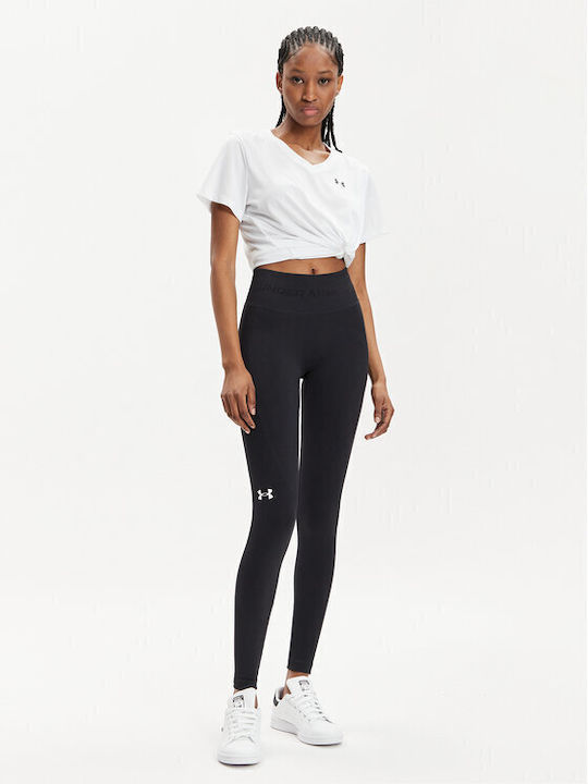 Under Armour Damen Sportliches Bluse Weiß