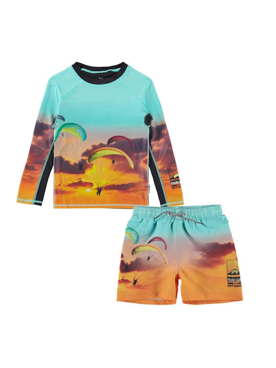 Molo. Children's Swimsuit-Blouse & Shorts "parachute"