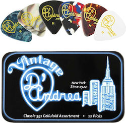 D'Andrea Πένες Κιθάρας Pick Tins Classic Cellul...