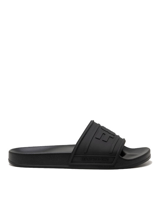 Replay Men's Slides Black