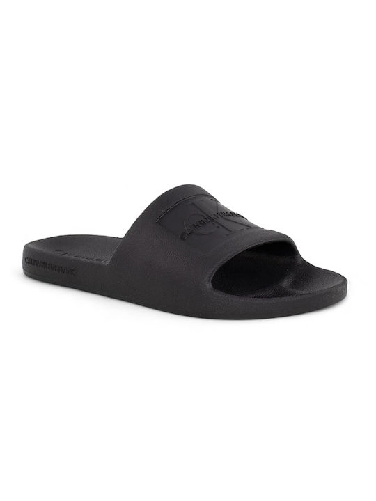 Calvin Klein Men's Slides Black Regular Fit