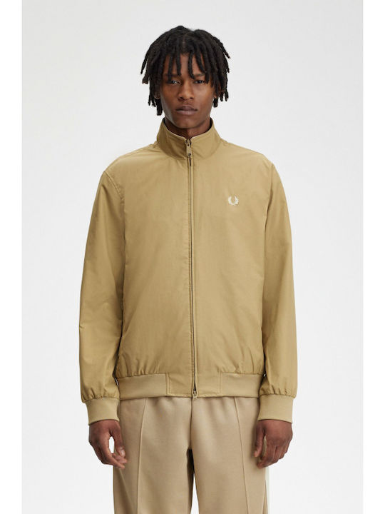 Fred Perry Χειμωνιάτικο Μπουφάν Bomber Μπεζ