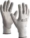 Sacobel Gloves for Work Gray Polyurethane 1pcs