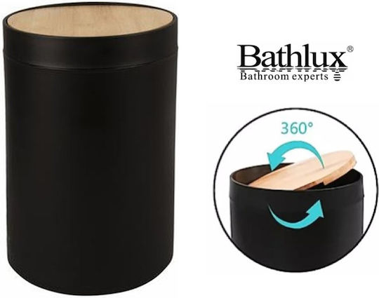 Bathlux Plastic Perie de toaletă Negru
