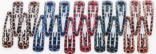 Click Click Metallic Clack mit Designs in 5 Farben
