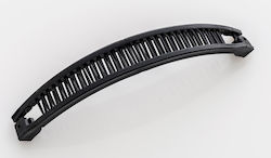 Dünne Plastik-Haarspange in 2 Farben - Schwarz