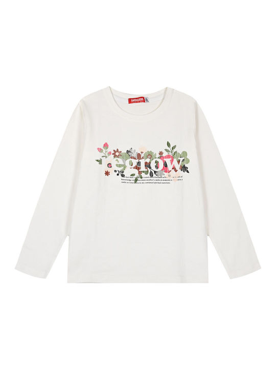 Energiers Kids' Blouse Long Sleeve Ecru