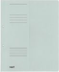 Next Clipboard with Spring for Paper A4 Gray 1pcs