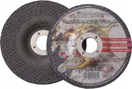 Rapid Metal Grinding Disc 125 X 6.4 X 22.2mm Mar-pol