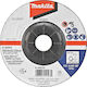 Disc de șlefuit metalic 125x6x22.2mm