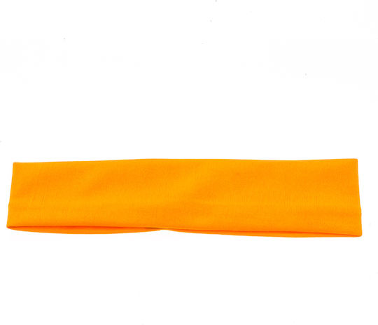 Hair Ribbon With Elastic-orange
