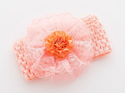 Hair Ribbon With Flower-somone