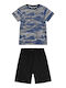 Energiers Kids' Pajamas Summer Black
