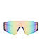 Sunglasses with Blue Frame and Blue Mirror Lens 9927-01