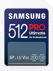 Samsung SDXC 512GB Class 10 U3 V30 UHS-I